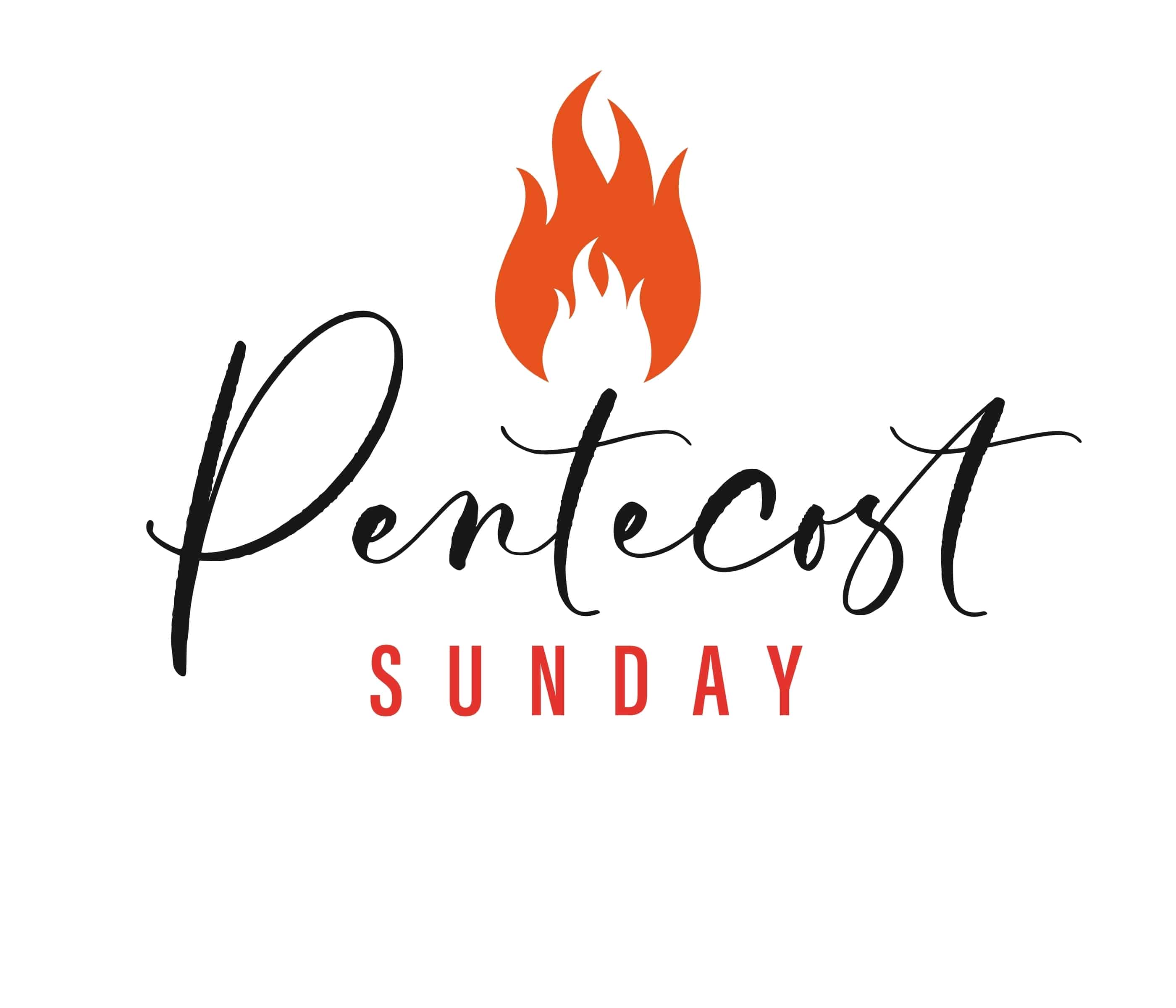 Pentecost,Sunday,Creative,Banner,Design,With,Lettering,And,Flame.,Come